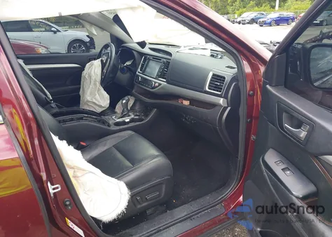 2017 Toyota Highlander Xle из США, поврежденный, VIN 5TDKZRFH7HS209132